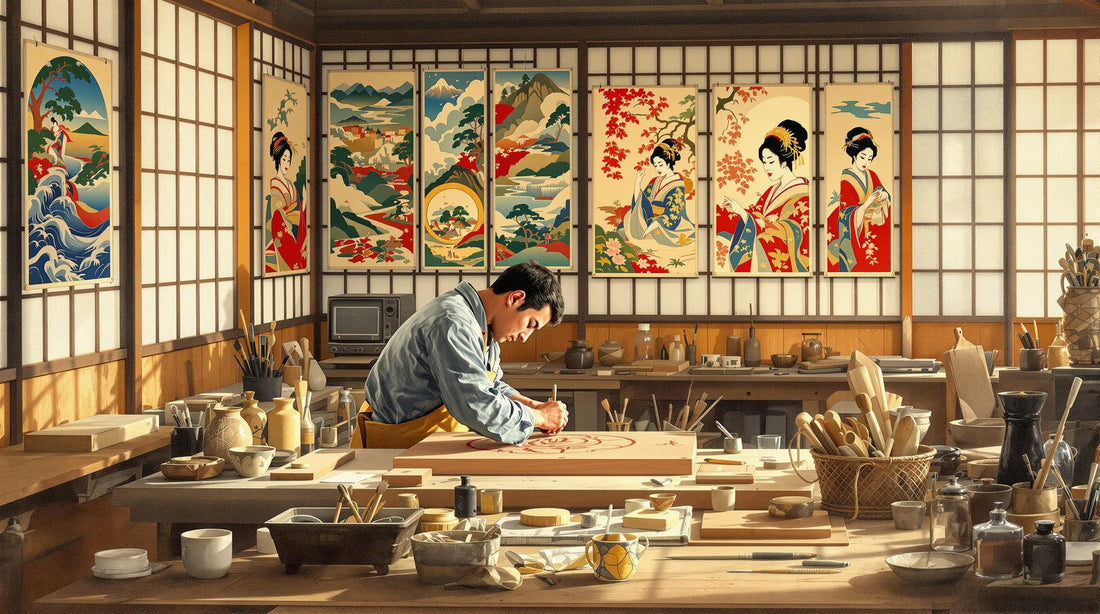 Ukiyo-e Woodprint Mastery: Techniques & Inspiration