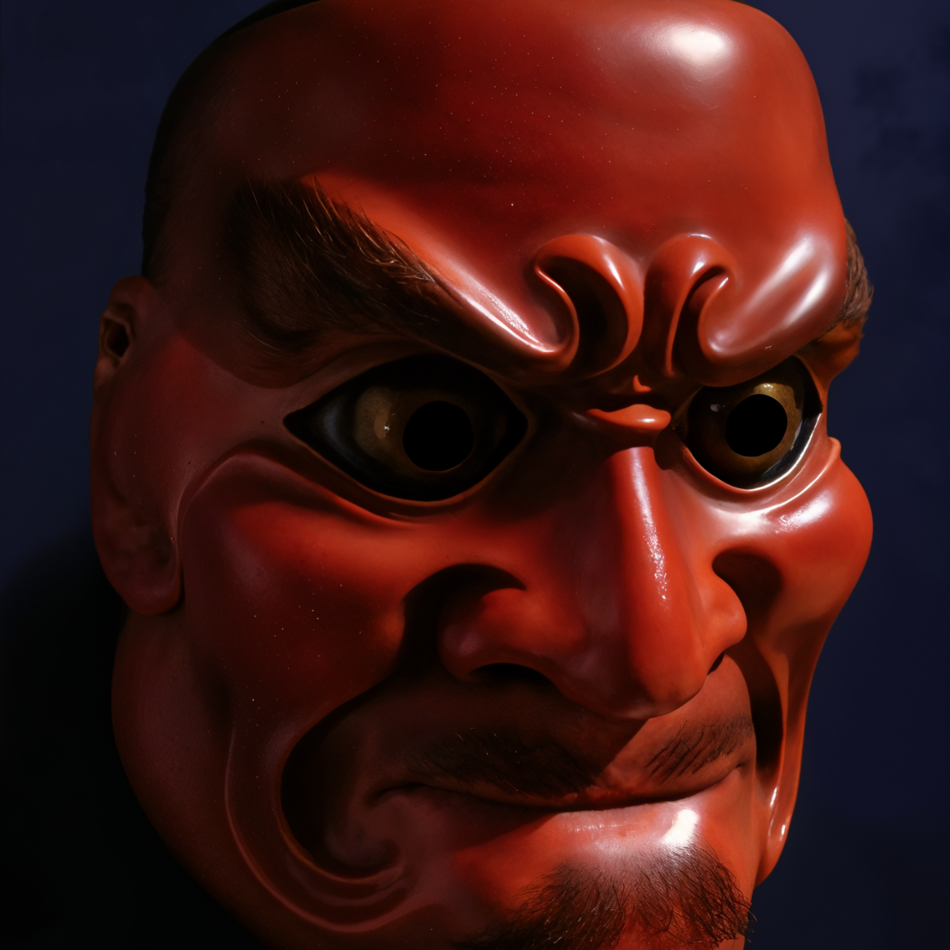 Japanese Noh Theatre Mask