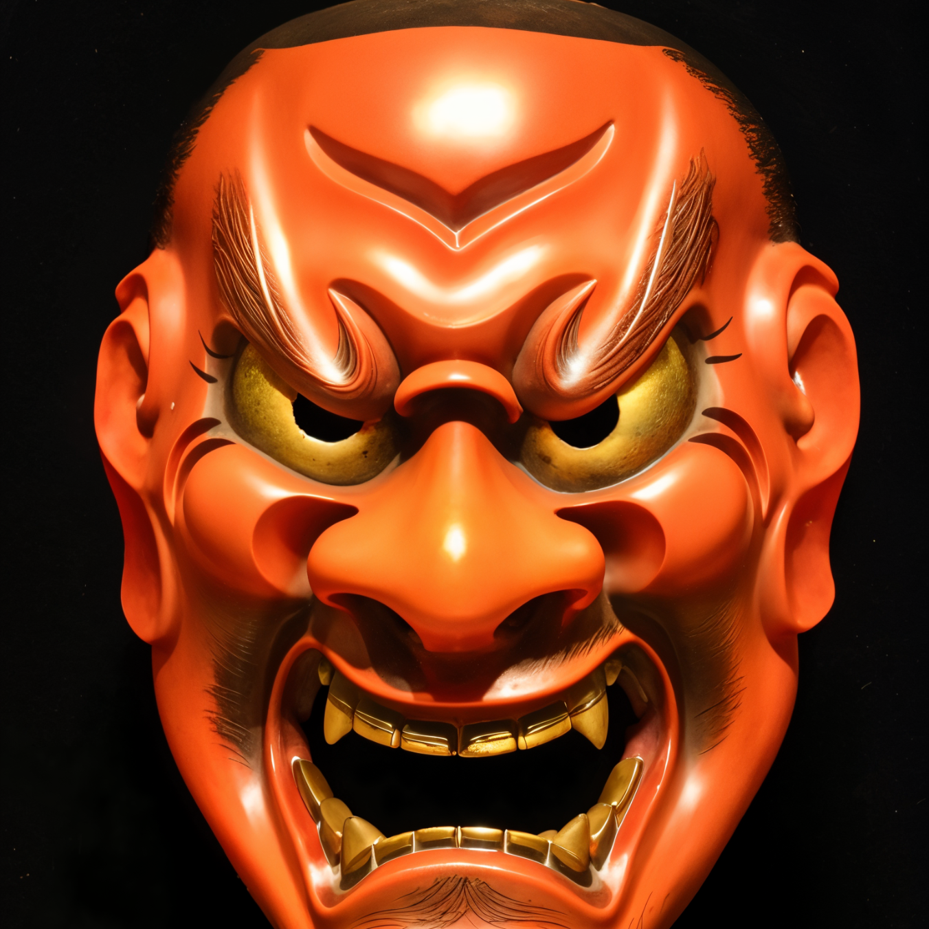 Japanese Noh Theatre Mask