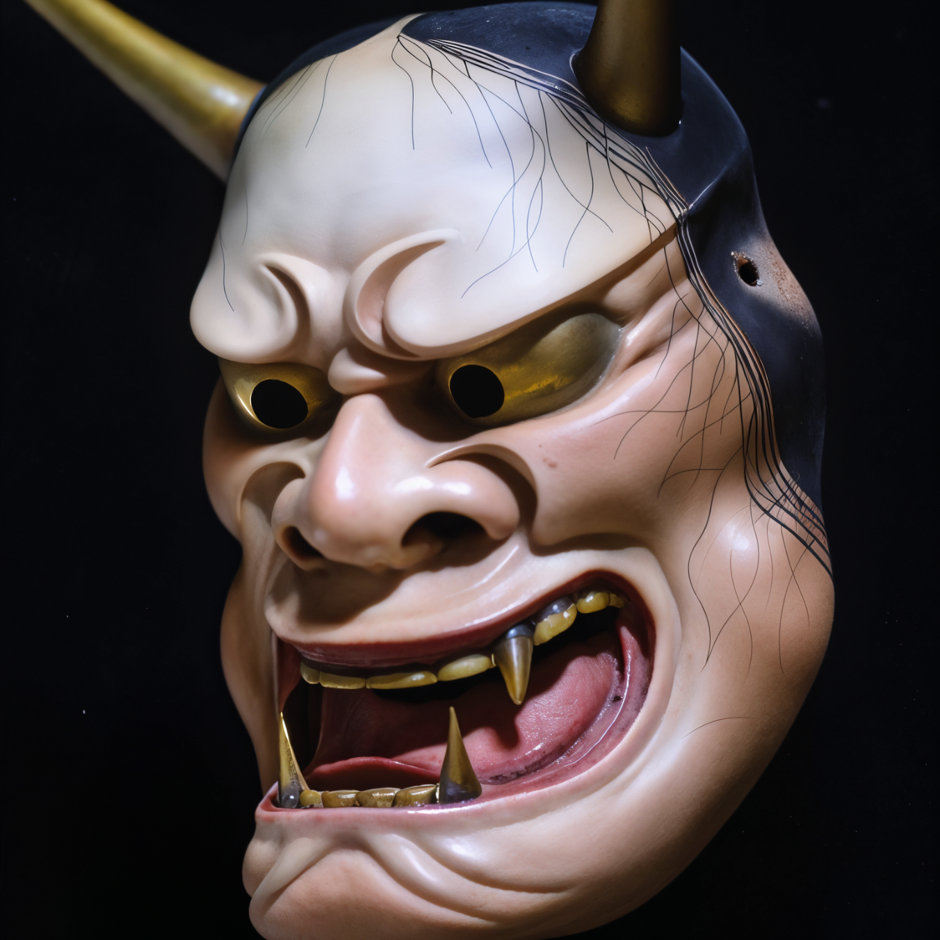 Japanese Noh Theatre Mask