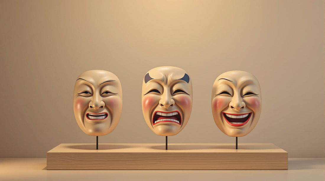 How Noh Masks Show Multiple Emotions