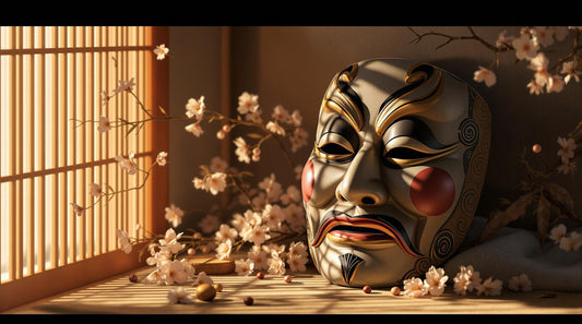 Shadows and Noh Masks: Emotional Shifts